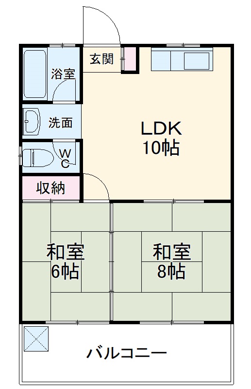 ミヤシロビルの間取り
