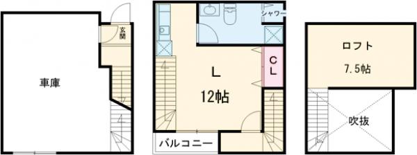 un villa八王子の間取り