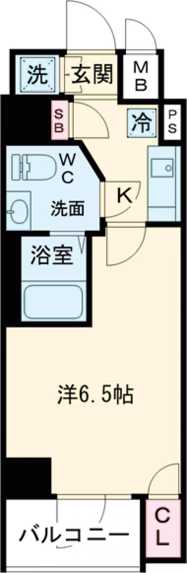 AXAS中野富士見町の間取り