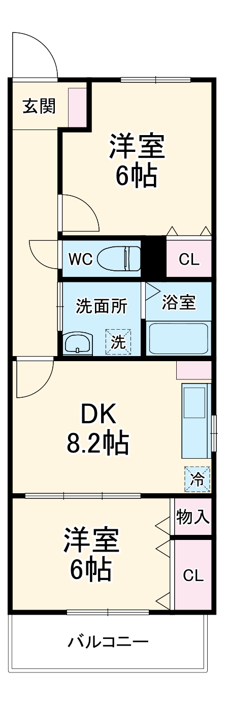 アスナロ21の間取り