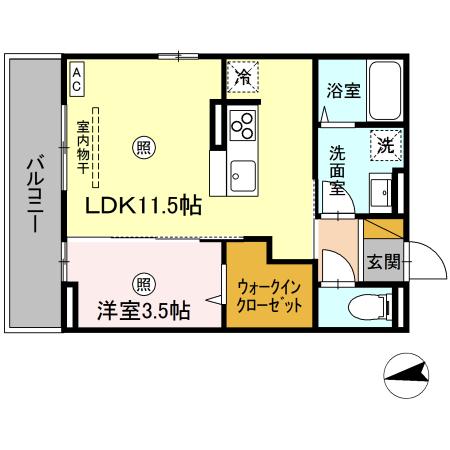 プア メリアの間取り