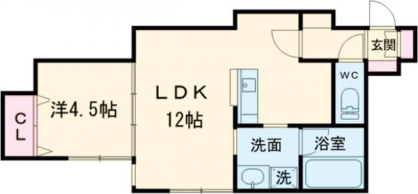 グランツリー倉賀野 Ⅱの間取り