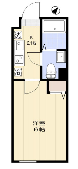 エクセラン南浦和の間取り