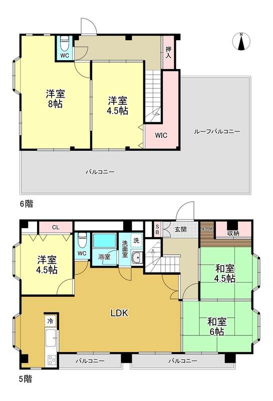 キャニオンクルーズの間取り