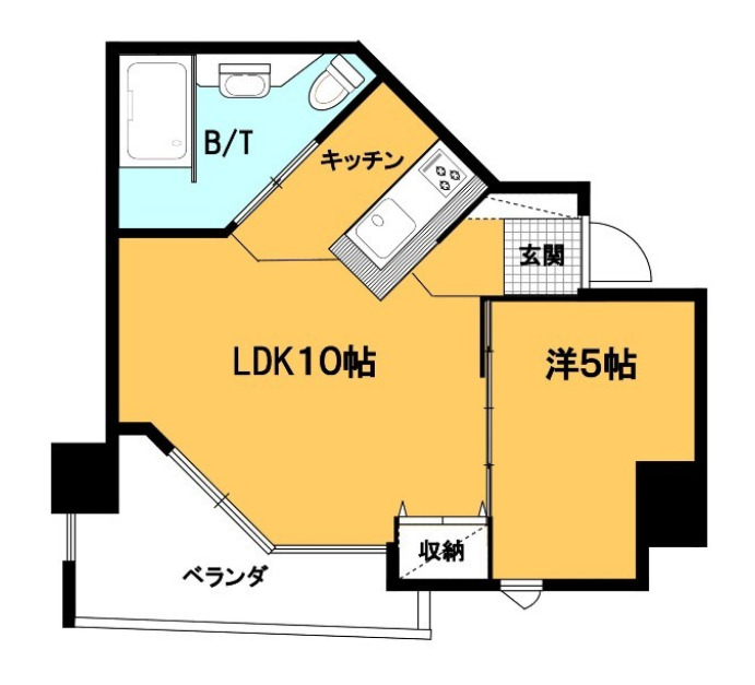 リファイン安里の間取り