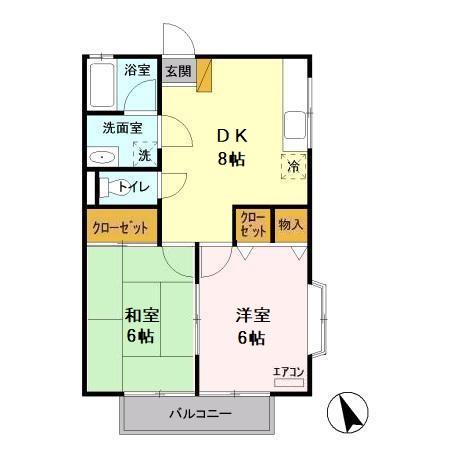 ブライトハイツの間取り