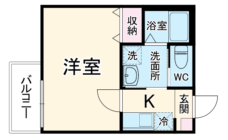 （仮称）キャメル上福岡５B・302号室の間取り