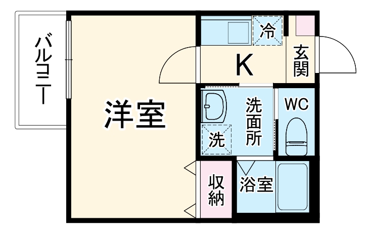 （仮称）キャメル上福岡５B・303号室の間取り