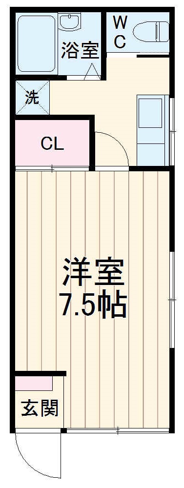 エスポワール日吉の間取り