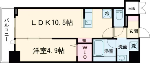 ストーリア茨木の間取り