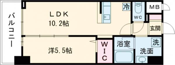 ストーリア茨木の間取り