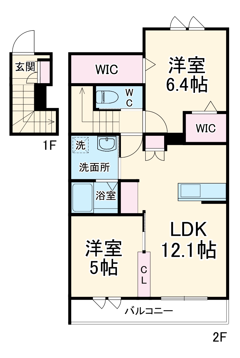 グランドゥール東台の間取り