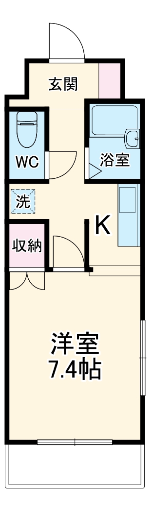 CozyCourt野口の間取り