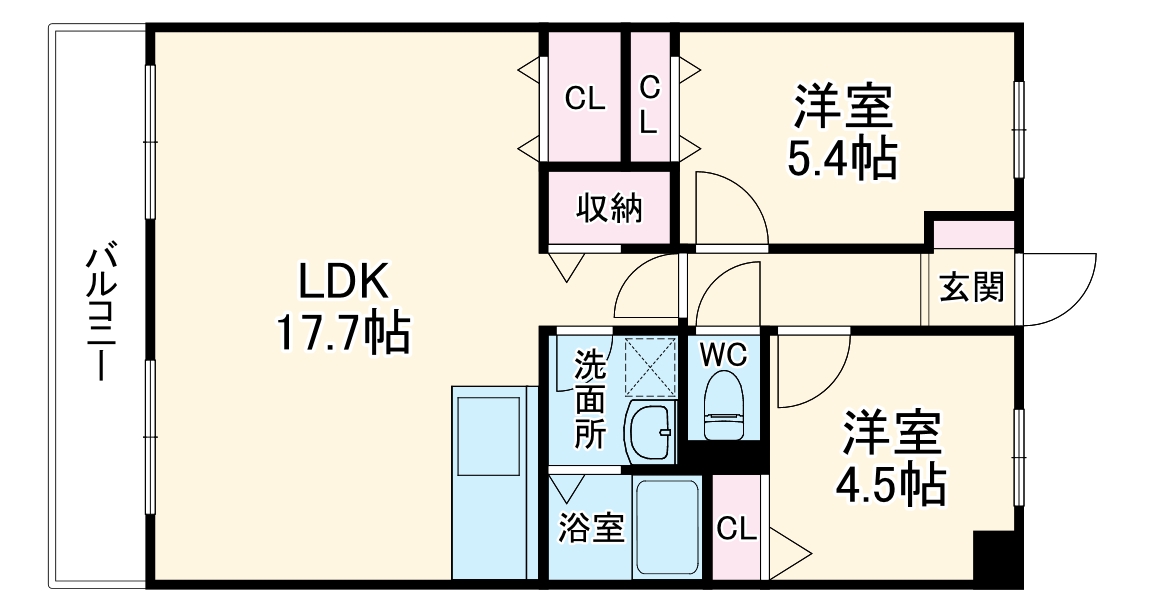 エスペランサＡＯＩの間取り