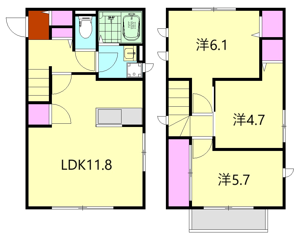 ソレイユガーデンハウスEAST10の間取り