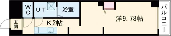 朱雀館の間取り