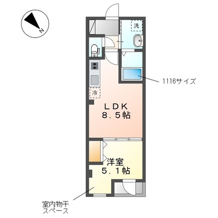サウダージの間取り