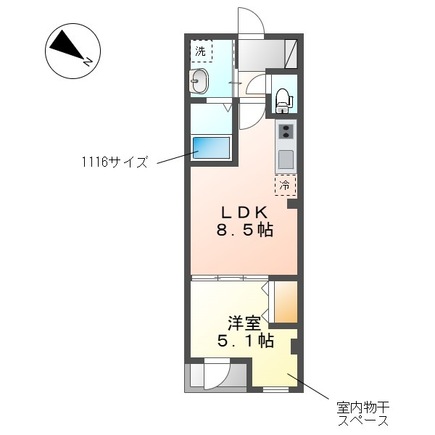 サウダージの間取り
