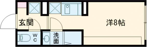 サクシードレジデンス中落合の間取り