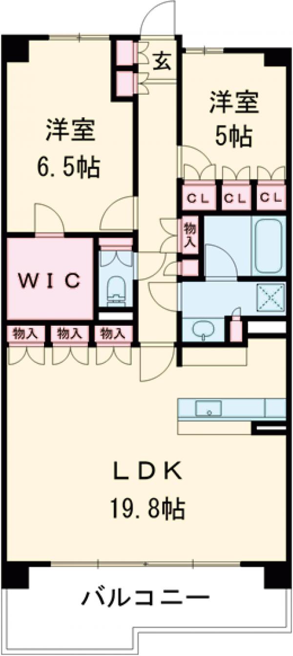 ガレリアヴェールの間取り