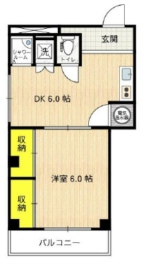 HKビルの間取り