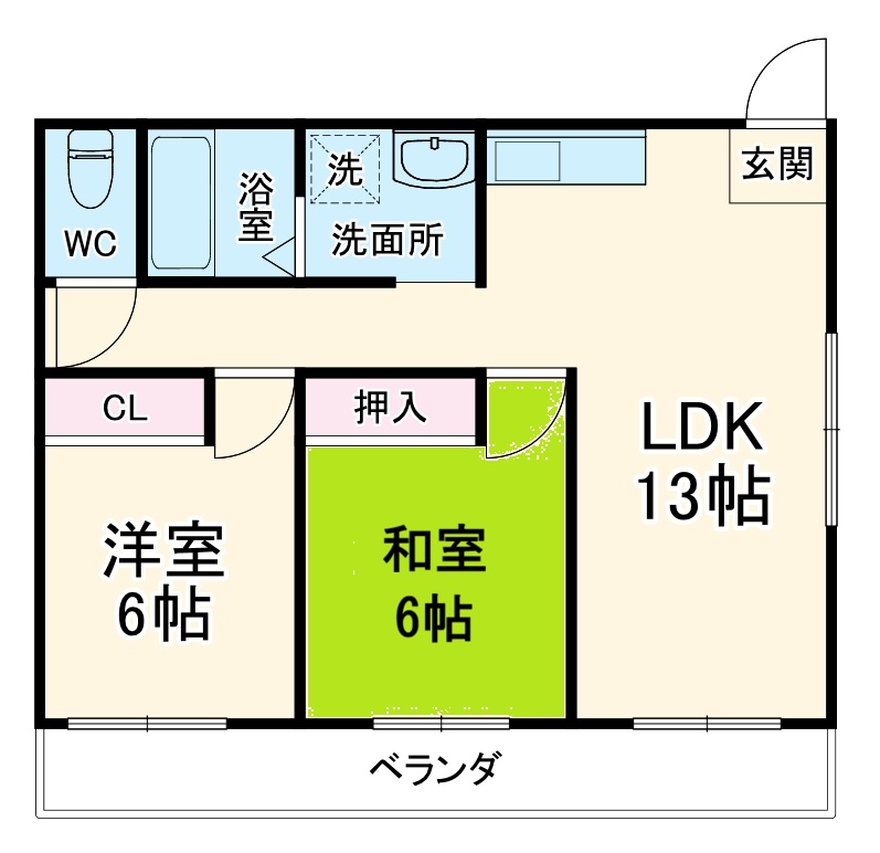ネット101の間取り