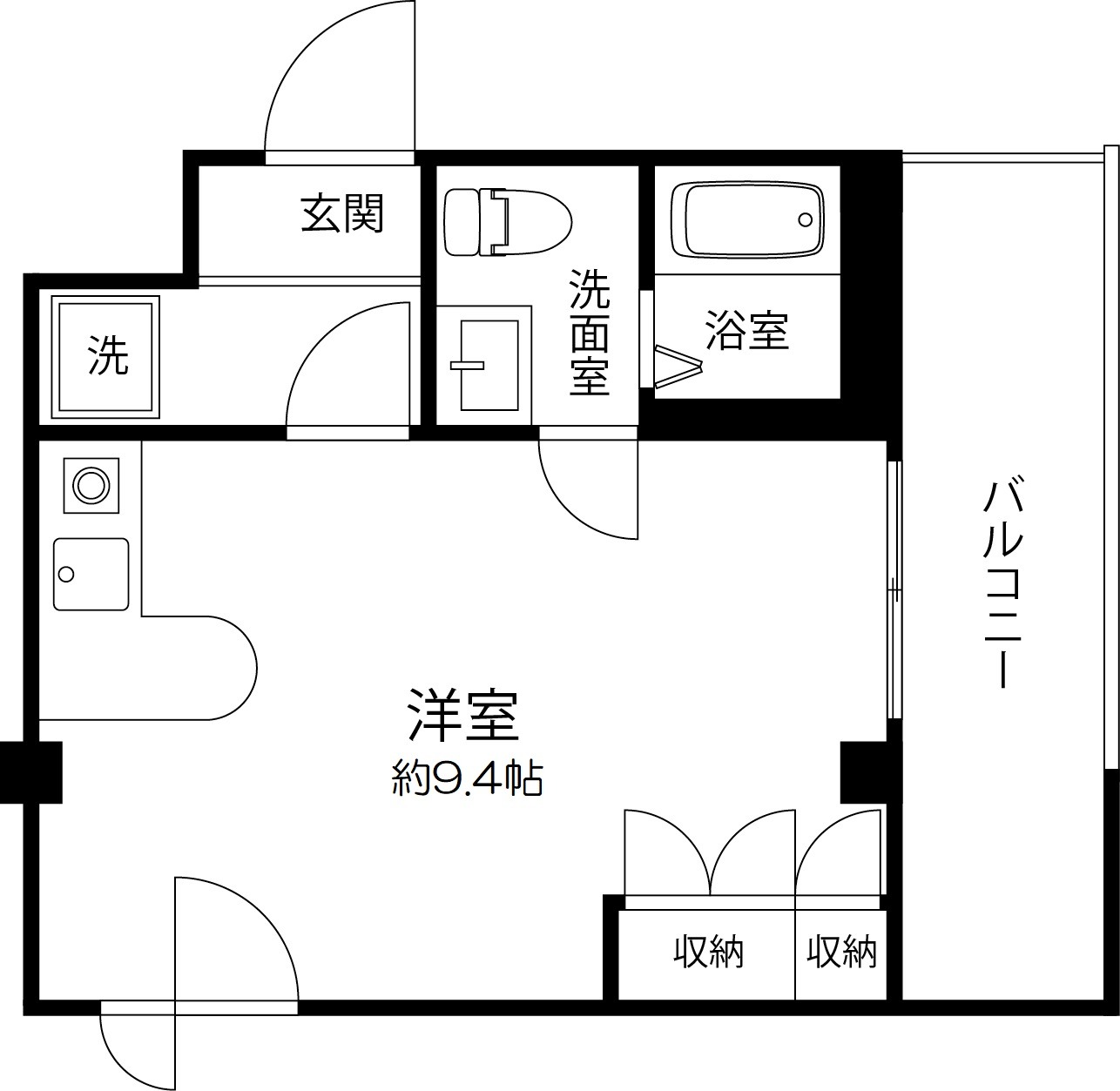 エスワンプラザの間取り