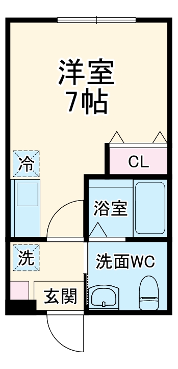 ハーミットクラブハウス野毛山公園(仮)の間取り