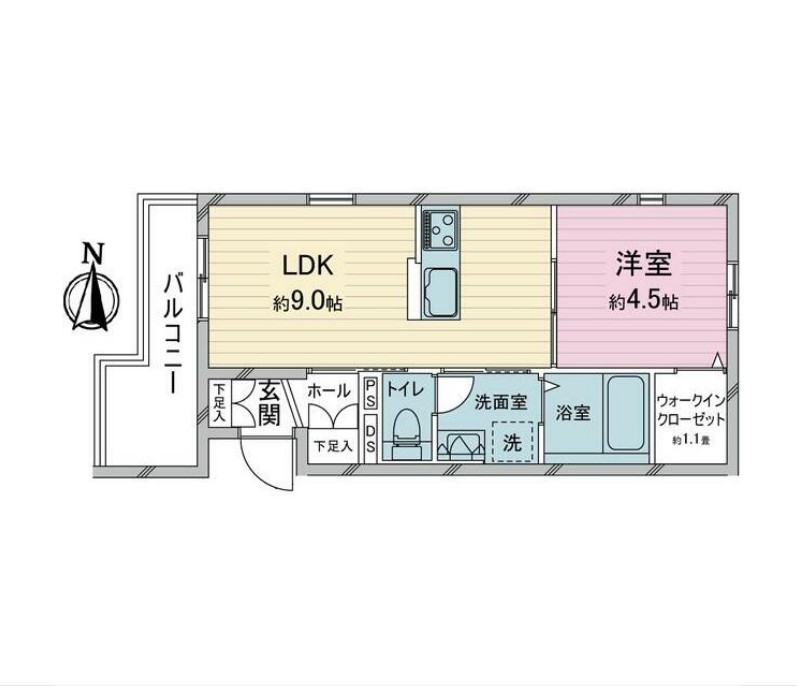 メゾン・エスポワールの間取り