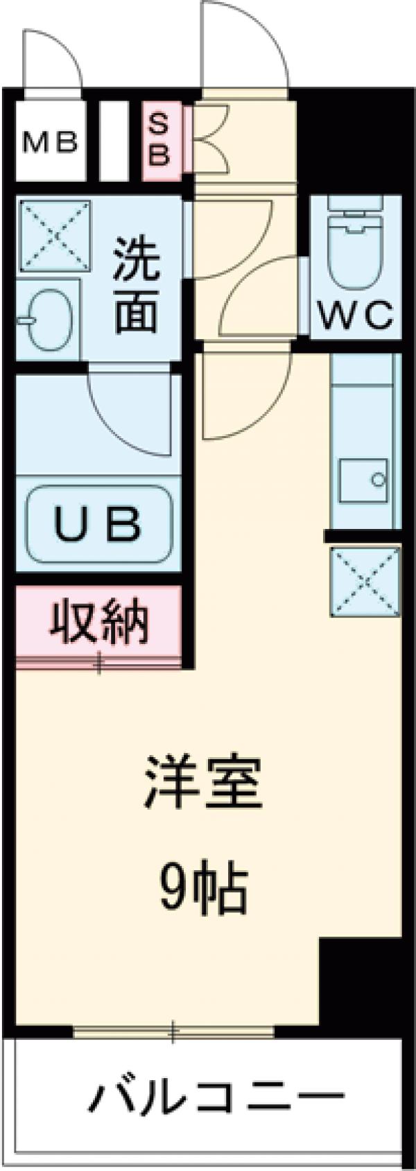 ALTERNA住吉の間取り