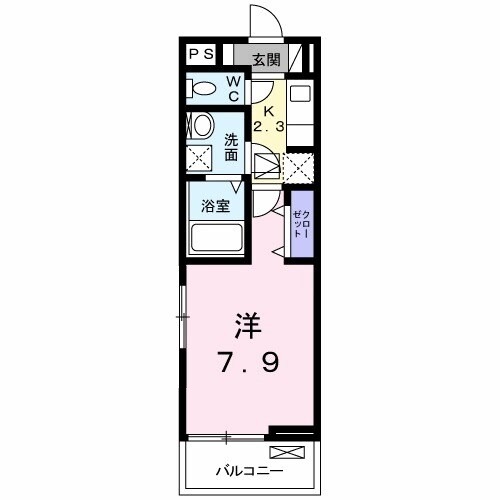 サンライズ中瀬の間取り