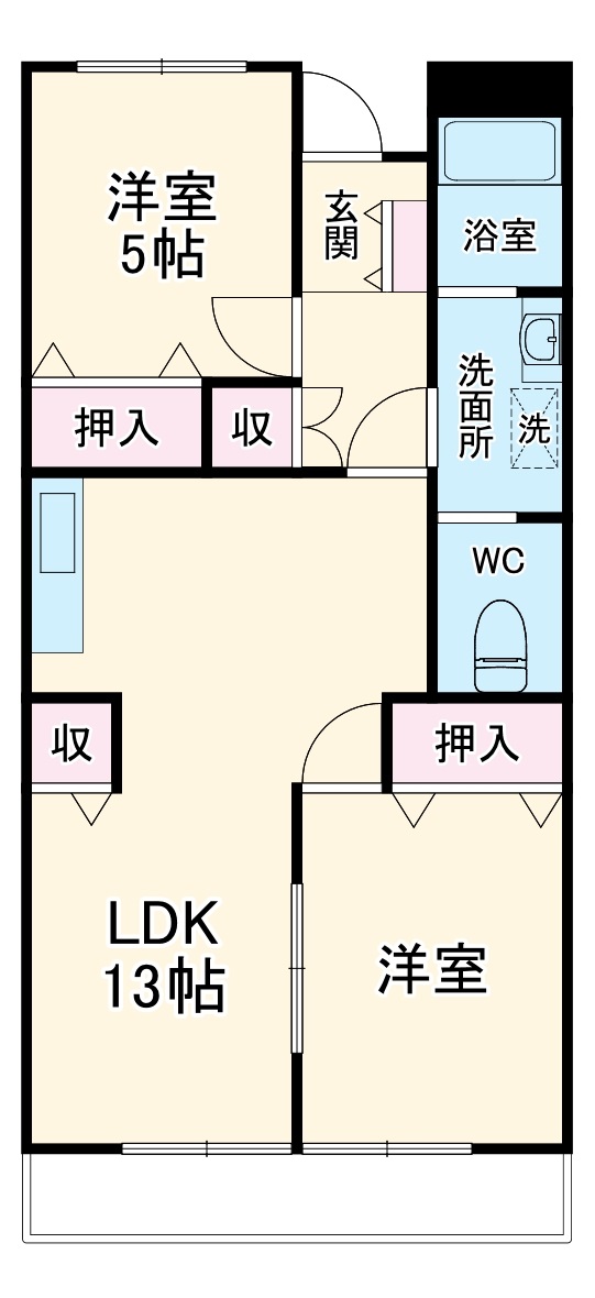 サンシティ名東の間取り
