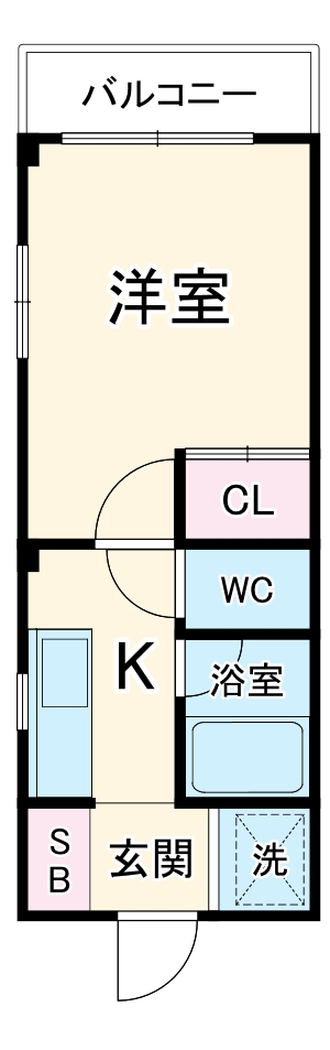 ハイムMの間取り
