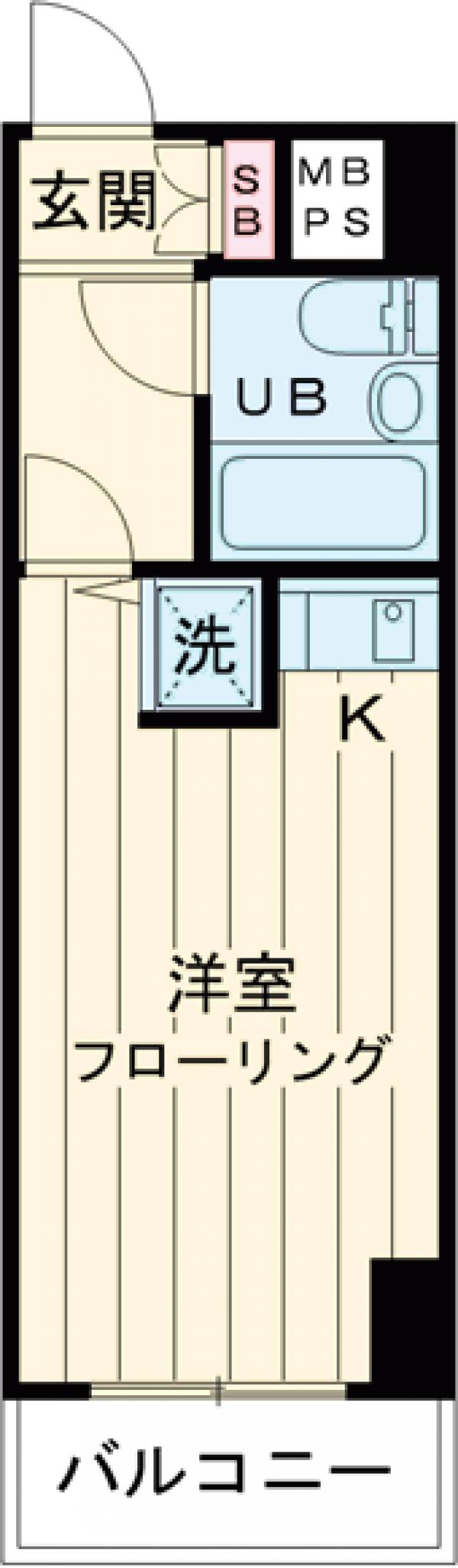 ライオンズマンション元浅草の間取り