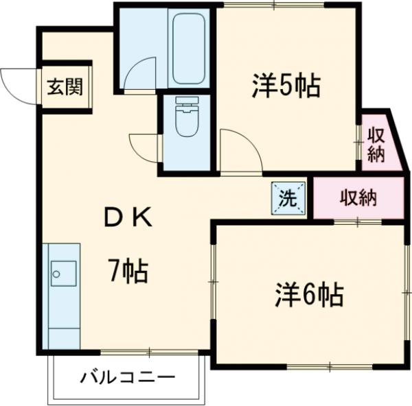 平成レジデンス・302号室の間取り