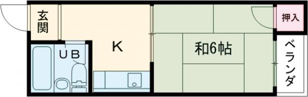 コーポモリタの間取り