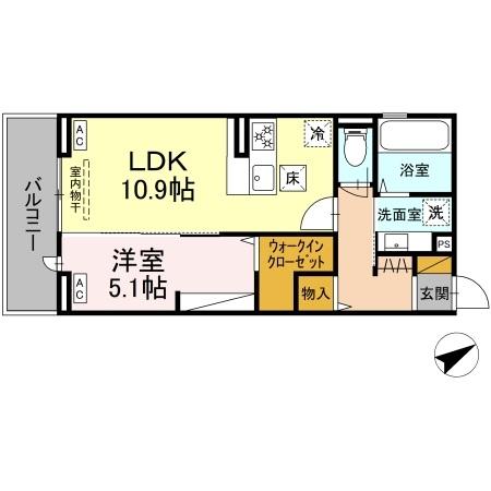 D-セアリスの間取り