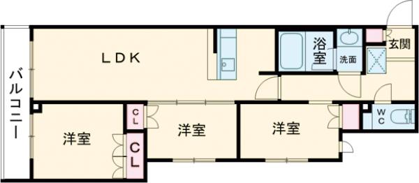 アジールコート練馬中村橋の間取り