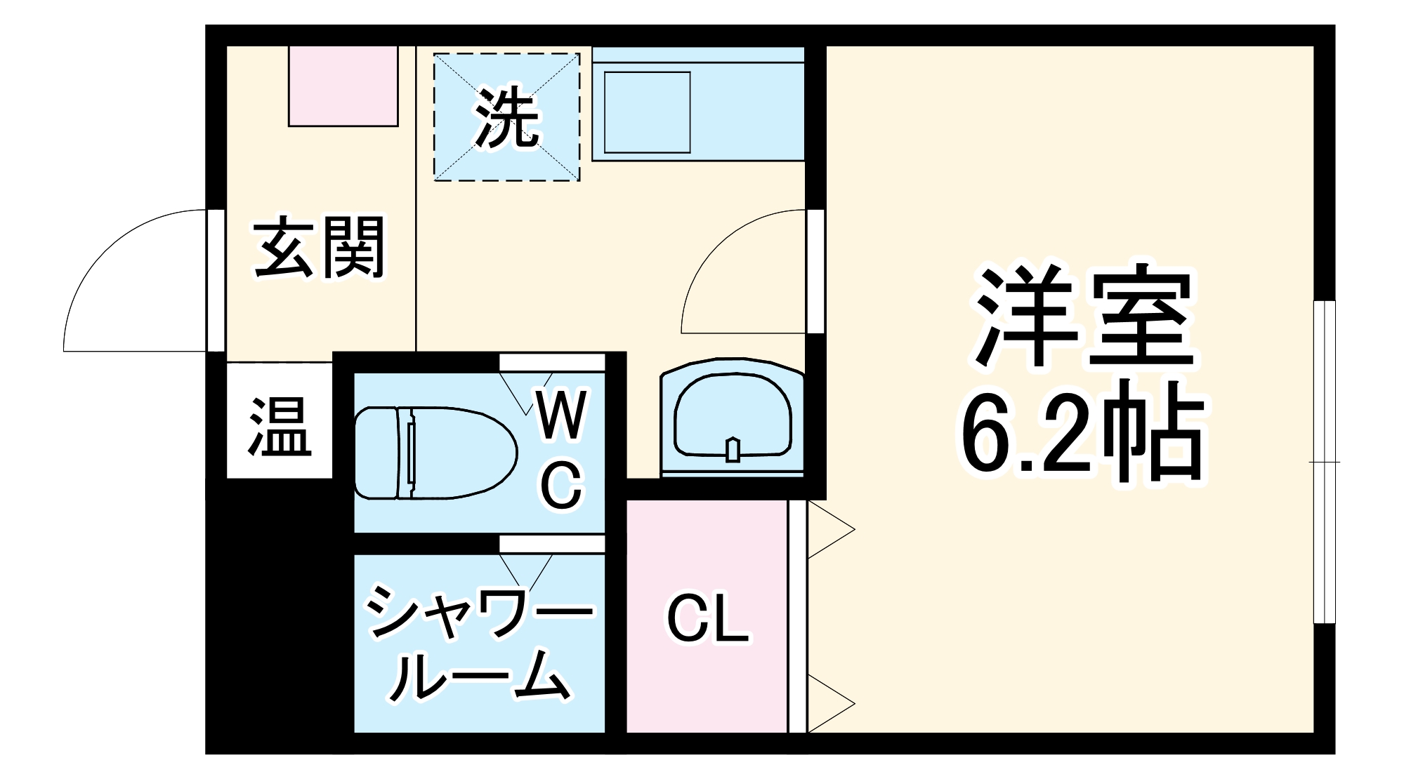 ST PLAZA SAKURAYAMAの間取り