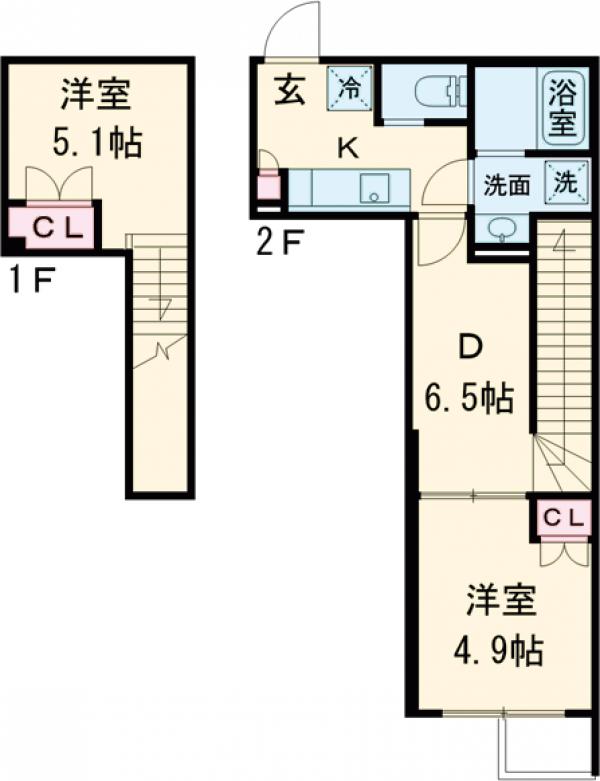 BRICK RESIDENCE 目黒本町の間取り