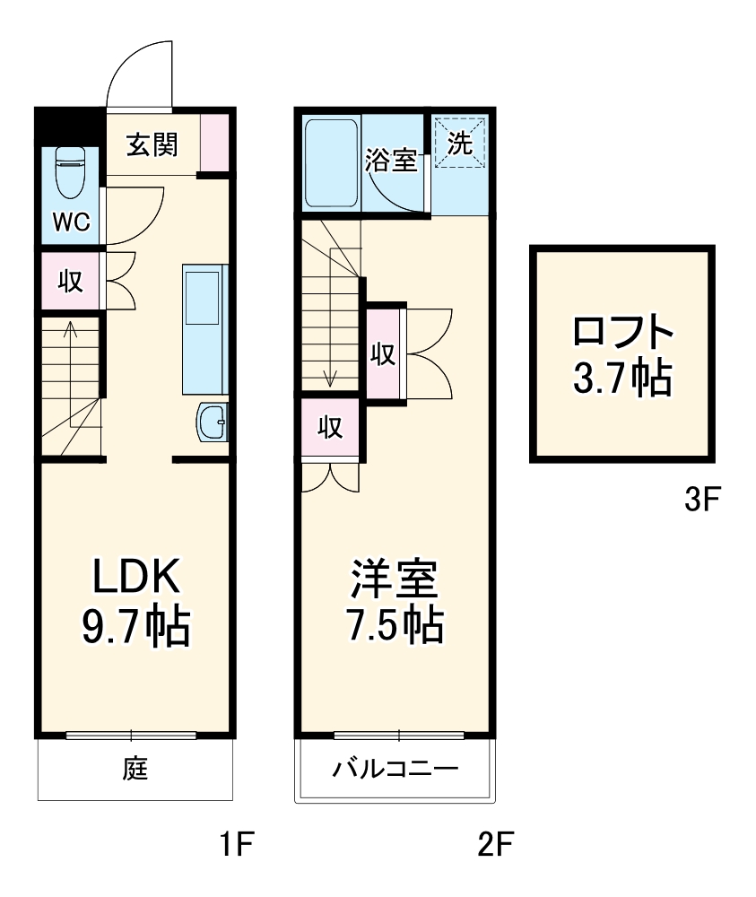 アドリアーノ長山の間取り