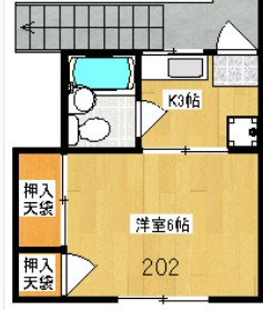 やまと荘の間取り