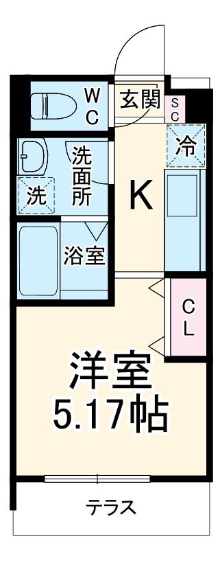 スフィーダみずほ台Ⅱの間取り
