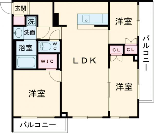 アジールコート練馬中村橋の間取り