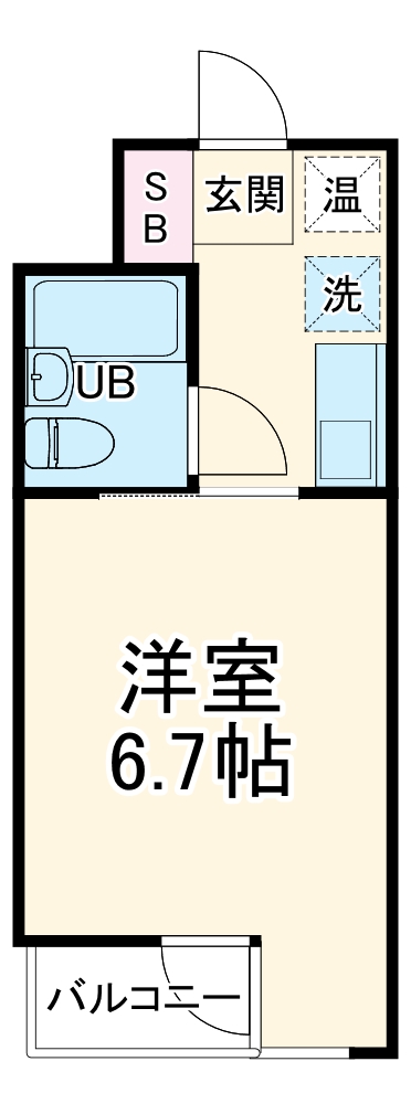 日神パレス戸塚の間取り