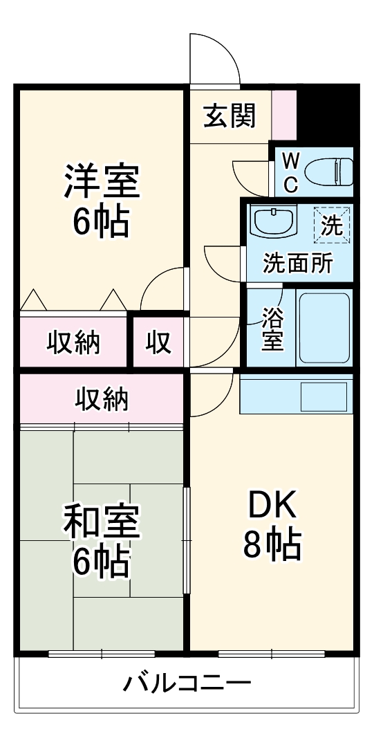 Chateau Life SagamiharaⅢの間取り