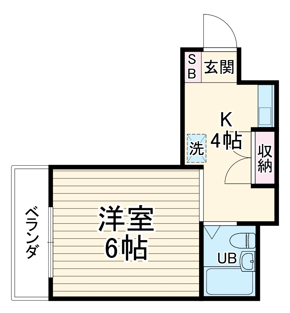 ヴィラフロレスタの間取り