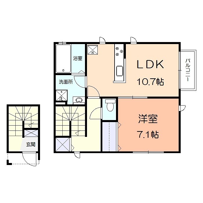 シェモアの間取り