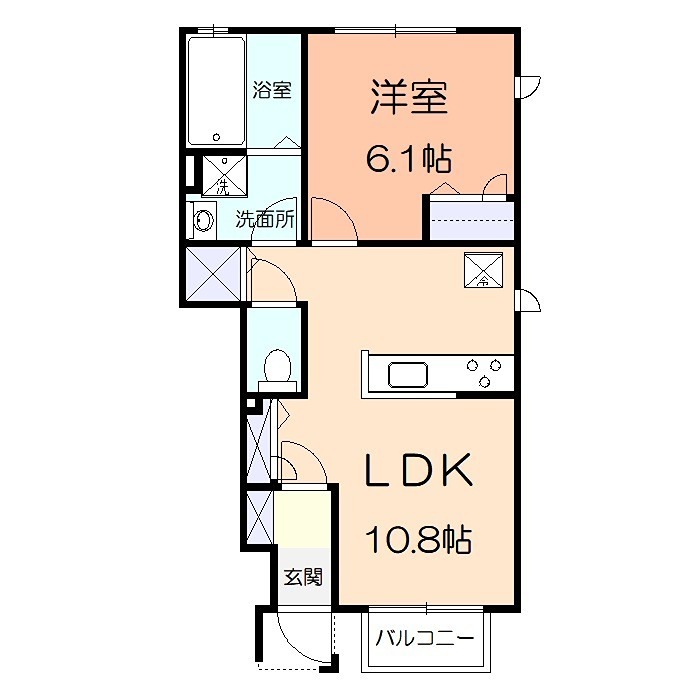 シェモアの間取り