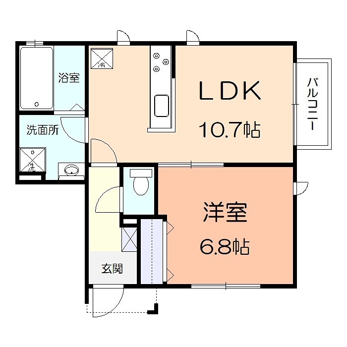 シェモアの間取り